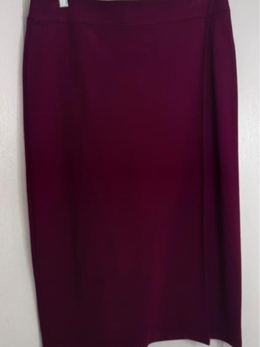 Liz Claiborne Plum Straight Pencil Skirt
